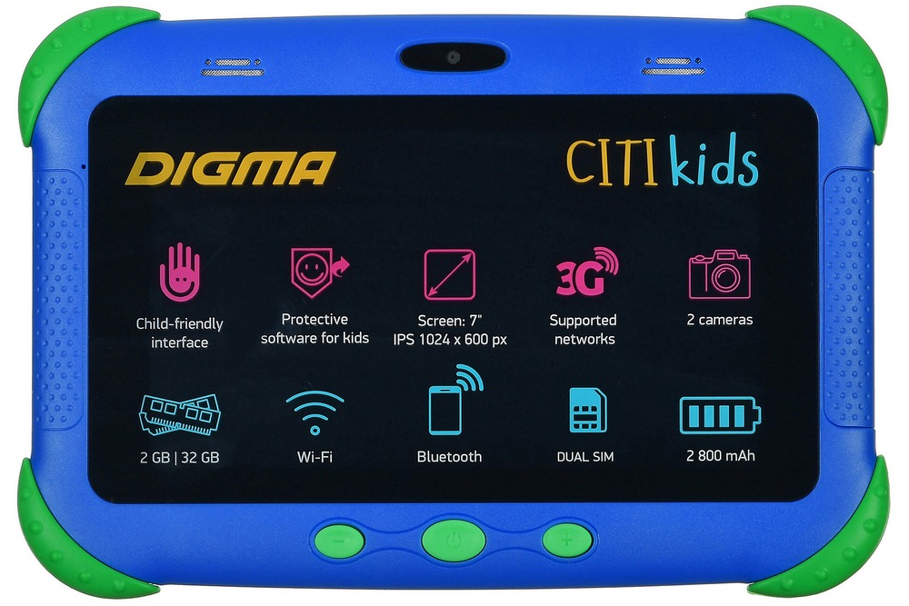 Digma CITI Optima Kids: делу время