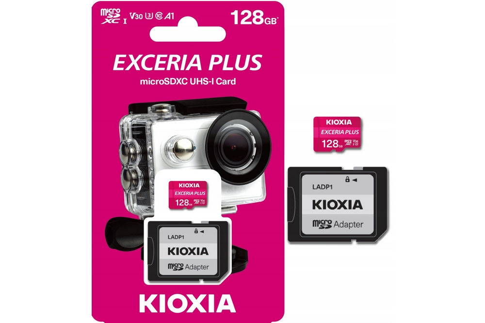 Kioxia Exceria Plus micro SDXC UHS-I Card: на багаже Toshiba