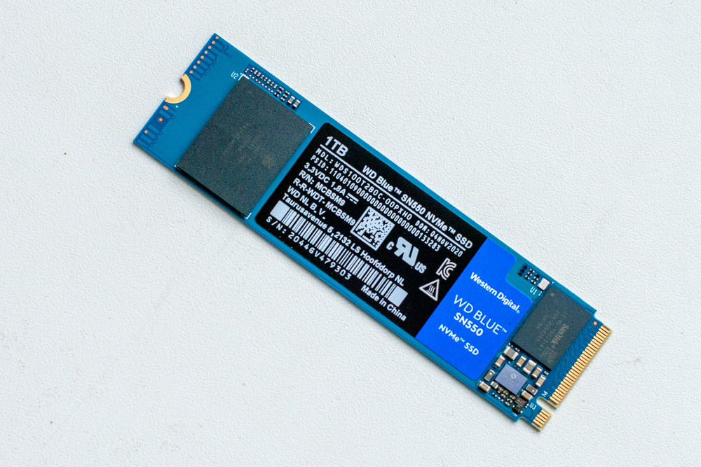 WD Blue SN550 NVMe SSD: доступный быстрый терабайт